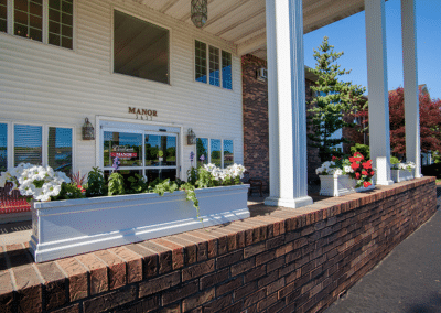 manor assisted living porch